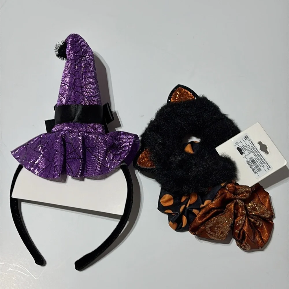 Girl’s Halloween Theme Hair Accessory Bundle
